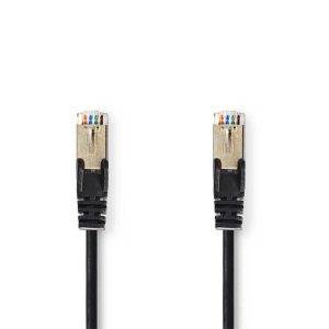 Nedis CCGP85121BK30 netwerkkabel Zwart 3 m Cat5e SF/UTP (S-FTP) - 0