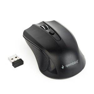Gembird MUSW-4B-04 Draadloze Muis - Zwart - 0
