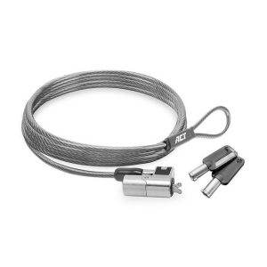 ACT AC9040 kabelslot Metallic 2 m - 0