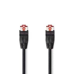 Nedis CCGP85200BK10 netwerkkabel Zwart 1 m Cat6 U/UTP (UTP) - 0