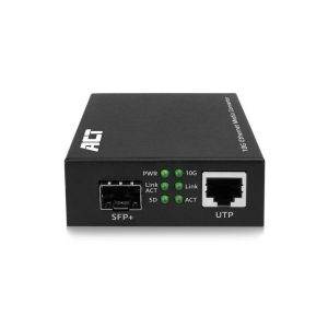 ACT AC4455 netwerk media converter 10000 Mbit/s Multimode, Single-mode Zwart - 0