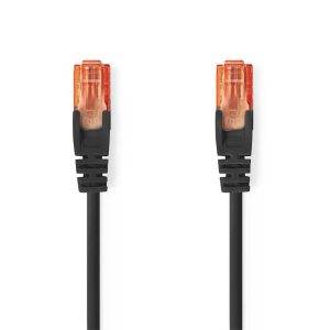 Nedis CCGL85200BK10 netwerkkabel Zwart 1 m Cat6 U/UTP (UTP) - 0