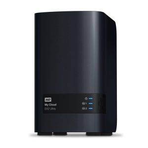 Western Digital My Cloud EX2 Ultra 3.5 Inch 2 bay My Cloud EX2 Ultra NAS, 8TB, Zwart - 0