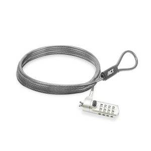 ACT AC9025 kabelslot Metallic 2 m - 0