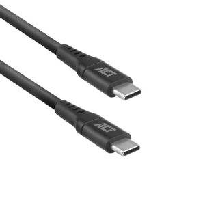 ACT AC3025 USB-kabel 1 m USB 3.2 Gen 1 (3.1 Gen 1) USB C Zwart - 0
