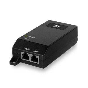 ACT AC4438 Gigabit PoE+ Injector 30W - 0