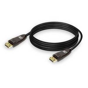 ACT AC4073 DisplayPort kabel 2 m Zwart - 0