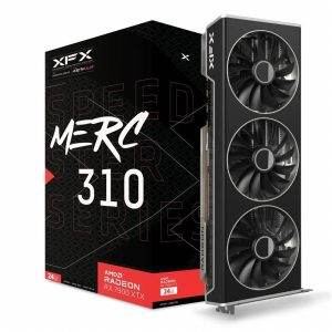 XFX Speedster MERC 310 RX 7900 XTX Black Edition | 24GB GDDR6 VRAM | Videokaart | GPU | AMD - 0