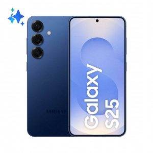 Samsung Galaxy S25 | 15.8 cm (6.2") | Dual SIM | Android 15 | 5G | USB Type-C | 12 GB RAM | 256 GB Opslag | 4000 mAh Batterij | 120Hz AMOLED Display | Marineblauw - 0